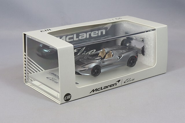 CMモデル 1/64 マクラーレン エルバ メタルグレー