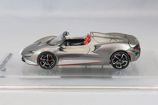 CMモデル 1/64 マクラーレン エルバ メタリックグレー