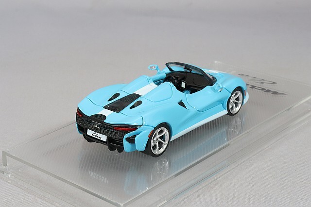 CMモデル 1/64 マクラーレン エルバ スカイブルー