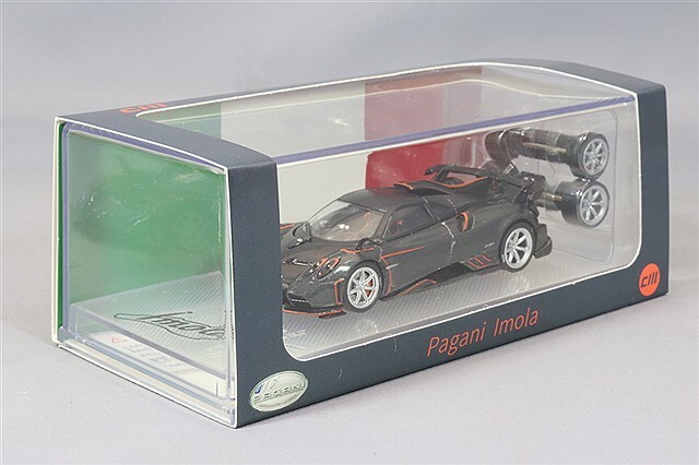 CMモデル 1/64 パガーニ イモラ メタリックグレー