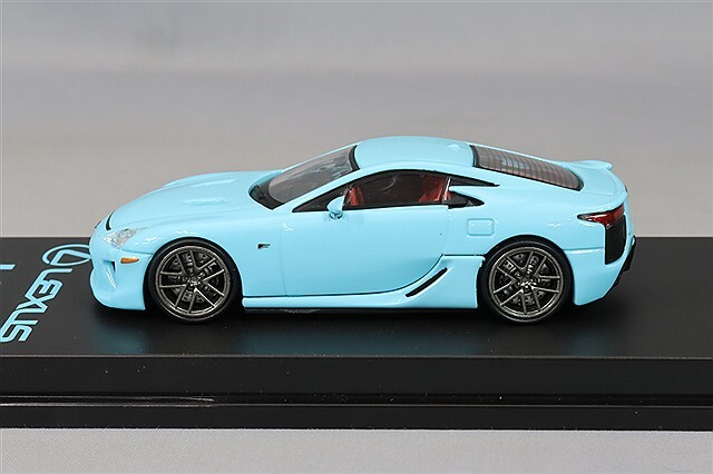 CMモデル 1/64 レクサス LFA ベビーブルー