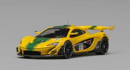 ☆予約品☆ CMモデル 1/64 マクラーレン P1 GTR Harrods Livery #51