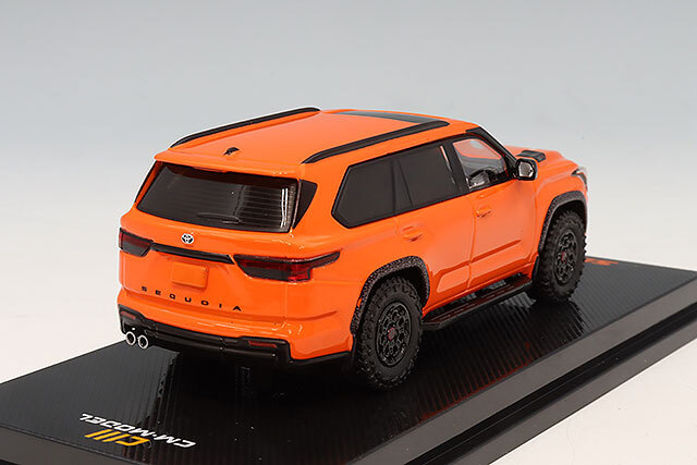 CMモデル 1/64 トヨタ セコイア オレンジ