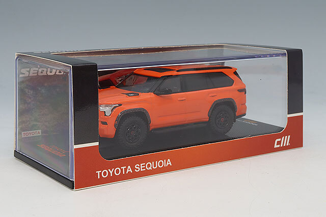 CMモデル 1/64 トヨタ セコイア オレンジ