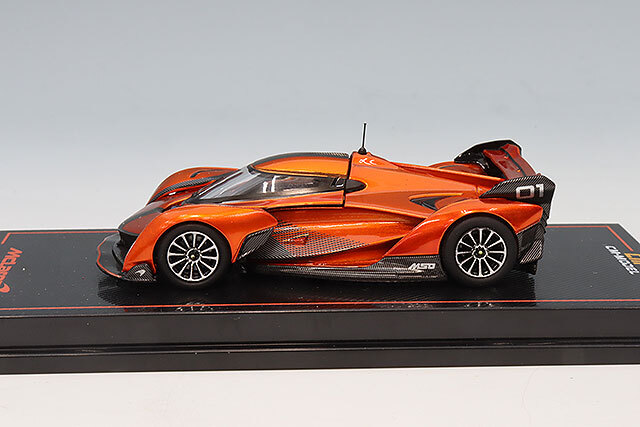 マクラーレン CMモデル 1/64 マクラーレン ソーラス GT メタリックオレンジ