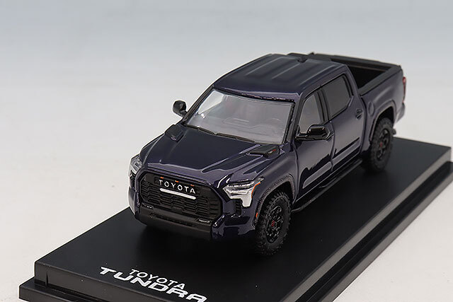 CMモデル 1/64 トヨタ タンドラ メタリックブルー