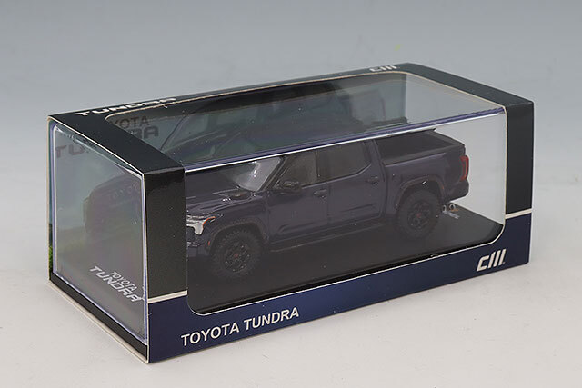 CMモデル 1/64 トヨタ タンドラ メタリックブルー