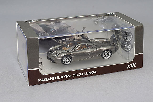 CMモデル 1/64 パガーニ ウアイラ コーダルンガ メタルガングレー