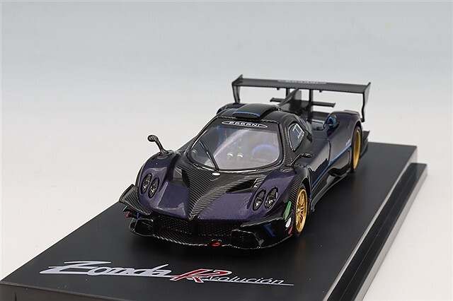 CMモデル 1/64 パガーニ ゾンダ レボルーション メタリックブルー
