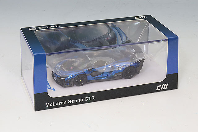 CMモデル 1/64 マクラーレン セナ GTR #47