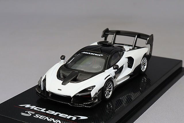 CM MODEL 1/64 マクラーレン セナGTR CMモデル 1/64 マクラーレン セナ GTR ホワイト