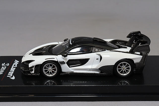 CMモデル 1/64 マクラーレン セナ GTR ホワイト