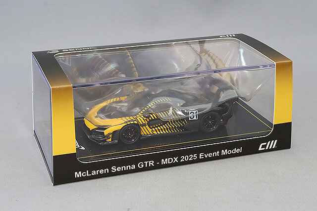 CMモデル 1/64 マクラーレン セナ GTR MDX限定 CMモデル 1/64 マクラーレン セナ GTR #31 MDX 2025