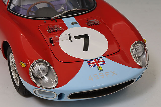 CMC 1/18 フェラーリ250 LM 1964 ランス12Hレース ウィナー #5895 #7