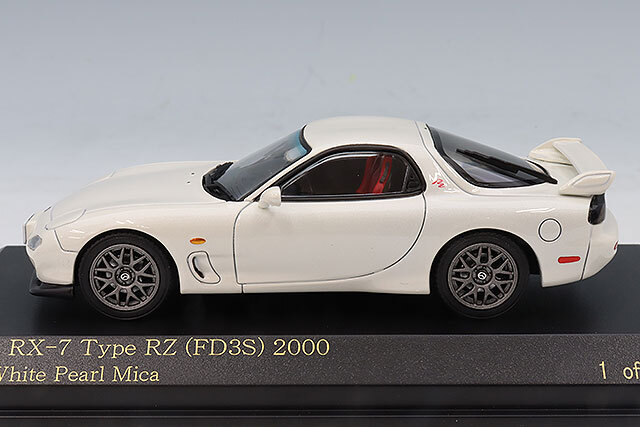 カーネル 1/43 マツダ RX-7 Type RZ (FD3S) 2000 スノウホワイトパール