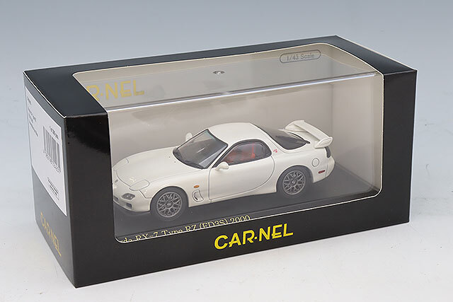 カーネル 1/43 マツダ RX-7 Type RZ (FD3S) 2000 スノウホワイトパール