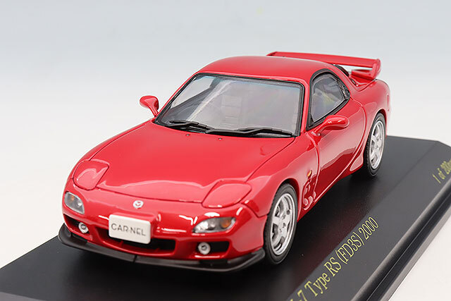 カーネル 1/43 マツダ RX-7 Type RS (FD3S) 2000 ビンテージレッド