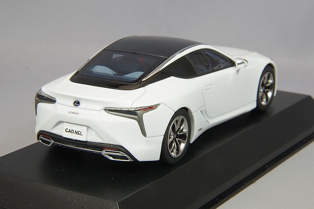 カーネル 1/43 レクサス LC500h Lパッケージ (GWZ100) 2017 ホワイト 