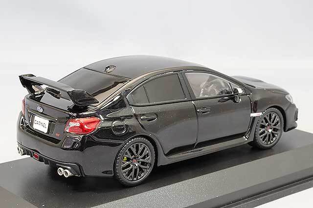 カーネル 1/43 スバル WRX STI Type S (VAB) 2018 クリスタルブラック 