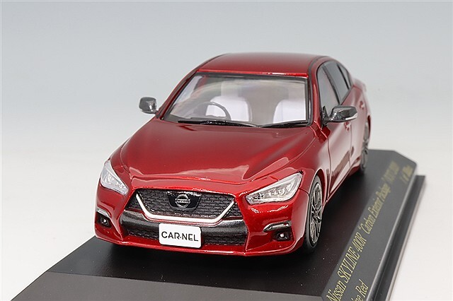 ハイストーリー 1/43 スカイライン400R カーマインレッド カーネル 1/43 日産 スカイライン 400R カーボンエクステリア
