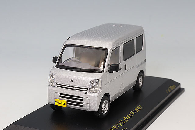 カーネル 1/43 スズキ エブリイ PA (DA17V) 2001 シルキー