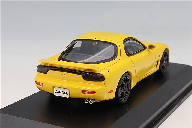 カーネル 1/43 マツダ RX-7 Type RS-R (FD3S) 1997 サンセットイエロー