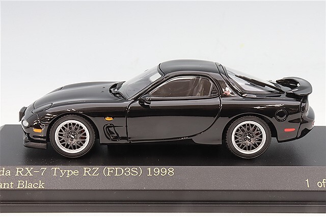 カーネル 1/43 マツダ RX-7 Type RZ (FD3S) 1998 ブリリアントブラック