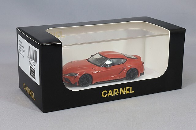 フリーちゃん♂️ トヨタ スープラ 海外セブン限定 ×２ 新品 CARNEL 1/64 トヨタ GRスープラ RZ “Plasma Orange 100 Edition