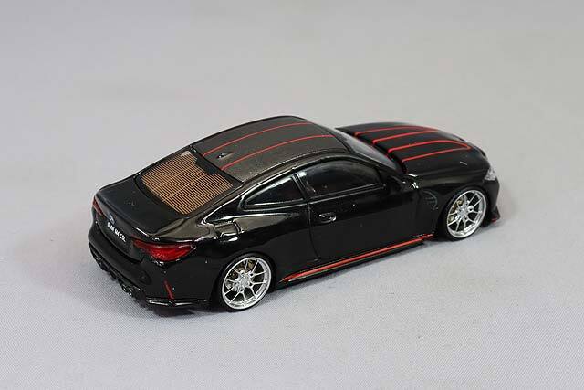 D MODEL 1/64 BMW M4 CSL (G82) ブラック