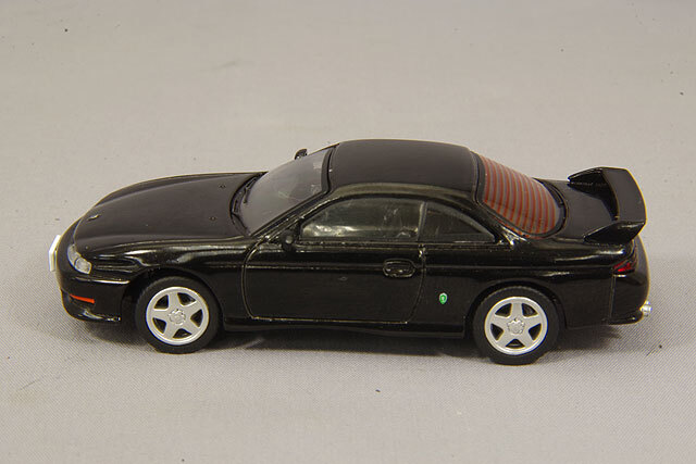 ダイキャストマスター 1/64 日産 シルビア S14 ブラック 右ハンドル