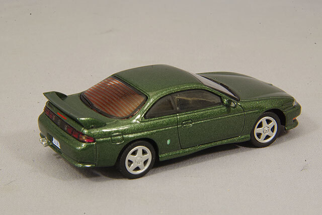 ダイキャストマスター 1/64 日産 シルビア S14 グリーン 右ハンドル