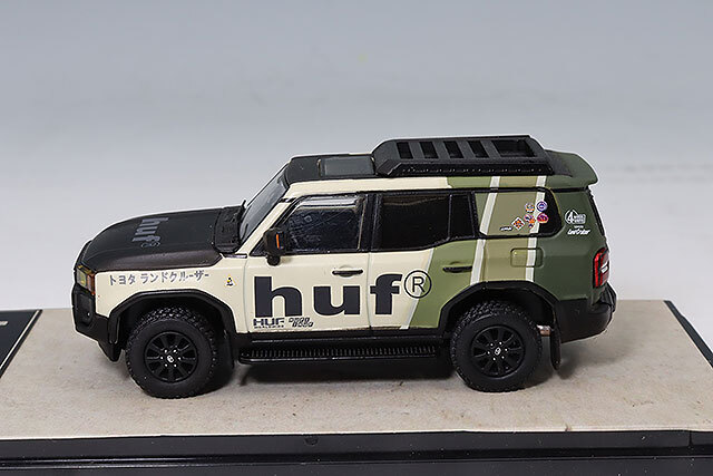 HUF x DiecastTalk特注】 GCD 1/64 トヨタ ランドクルーザー 250 プラド