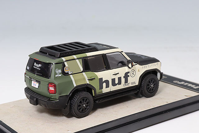 HUF x ダイキャストトーク 限定 - トヨタ・ランドクルーザー250 HUF x DiecastTalk特注】 GCD 1/64 トヨタ ランドクルーザー 250 プラド