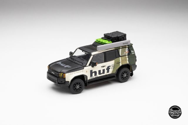 HUF x ダイキャストトーク 限定 - トヨタ・ランドクルーザー250 HUF x DiecastTalk特注】 GCD 1/64 トヨタ ランドクルーザー 250 プラド