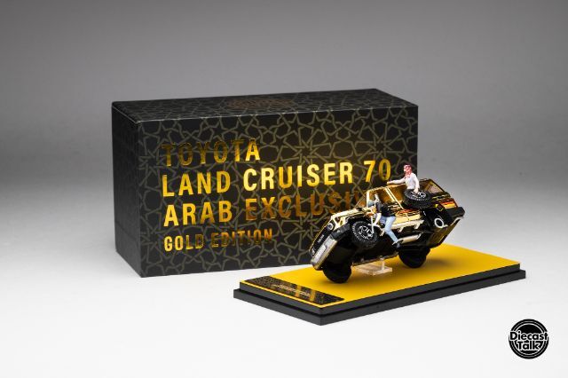 Diecasttalk特注】 GCD 1/64 トヨタ ランドクルーザー 70 アラブ