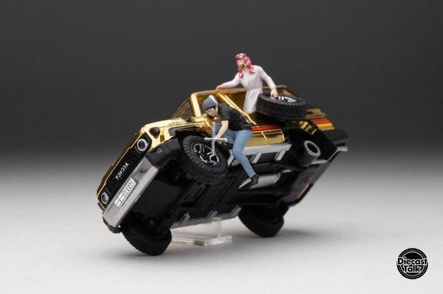 GCD ダイキャストトーク 限定 アラブ限定　トヨタ・ランドクルーザー70 GCD ダイキャストトーク 限定 アラブ限定 トヨタ