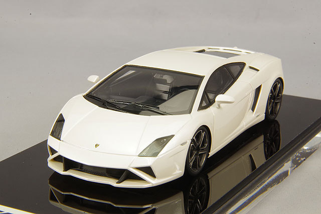アイドロン 1/43 ランボルギーニ ガヤルド LP560‐4 MY2013 パールホワイト