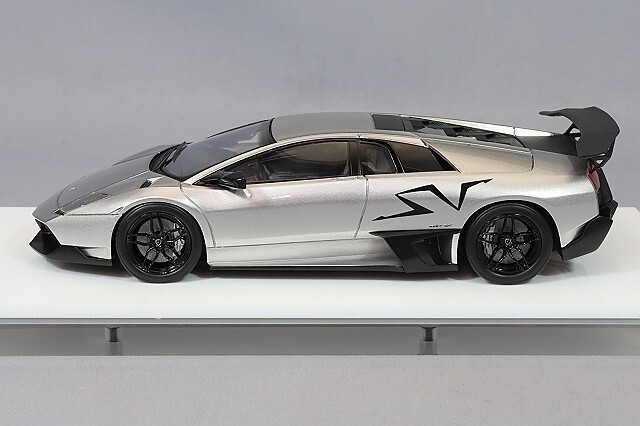 アイドロン 1/43 ランボルギーニ ムルシエラゴ LP670-4 SV 2009 グリ 