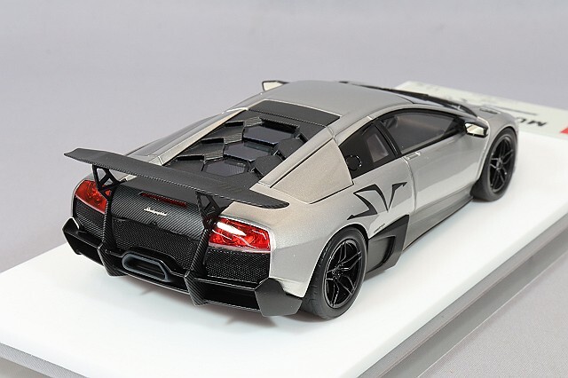 アイドロン 1/43 ランボルギーニ ムルシエラゴ LP670-4 SV 2009 グリ 