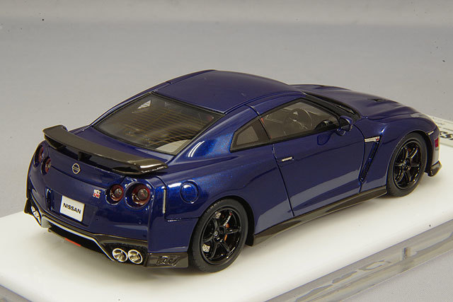ミニカー　1/43 NISSAN GT-R 2014 Premium edition(オーロラフレアブルーパール) [EM414D] Nissan GT-R (R35) | House of Modelcars