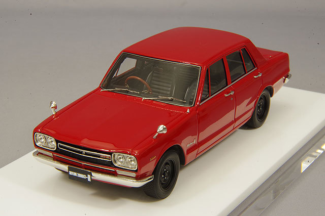 アイドロン 1/43 日産 スカイライン 2000 GT‐R (PGC10) 1969 レッド