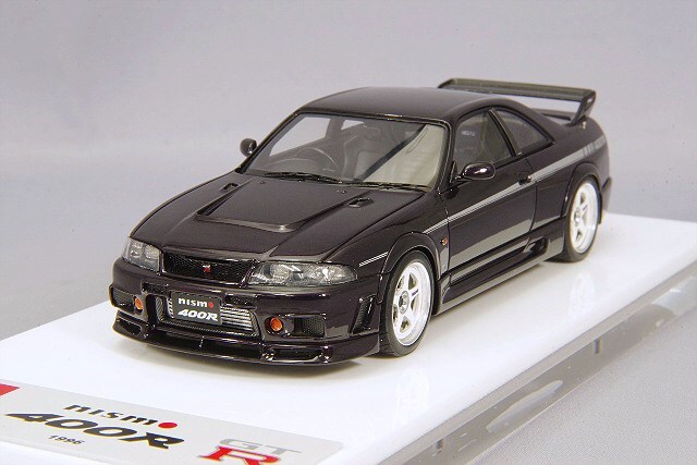 アイドロン 1/43 ニスモ 400R 1996 ミッドナイトパープル ,再生産,