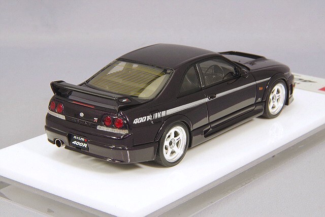 アイドロン 1/43 ニスモ 400R 1996 ミッドナイトパープル ,再生産,