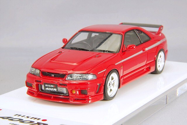 アイドロン 1/43 ニスモ 400R 1996 レッド ,再生産,