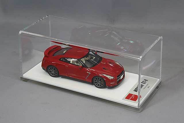 アイドロン 1/43 日産 GT-R 2014 バイブラントレッド