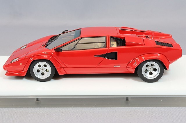 アイドロン 1/43 ランボルギーニ カウンタック LP5000 QV 1985 レッド