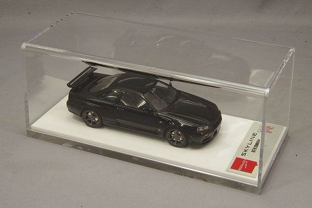 アイドロン 1/43 日産 スカイライン GT-R (BNR34) 1999 ブラック