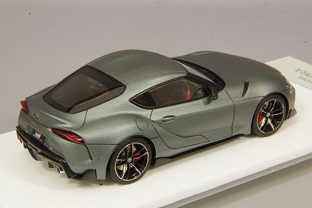 アイドロン 1/43 トヨタ GR スープラ RZ 2019 日本仕様 マットストーム