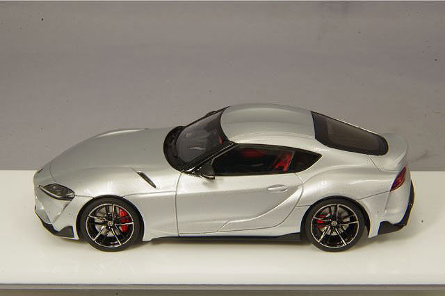 アイドロン 1/43 トヨタ GR スープラ RZ 2019 日本仕様 シルバーメタリック