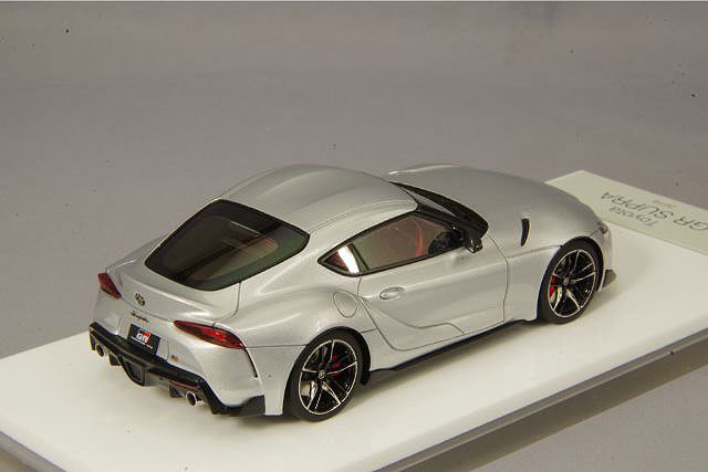 アイドロン 1/43 トヨタ GR スープラ RZ 2019 日本仕様 シルバーメタリック